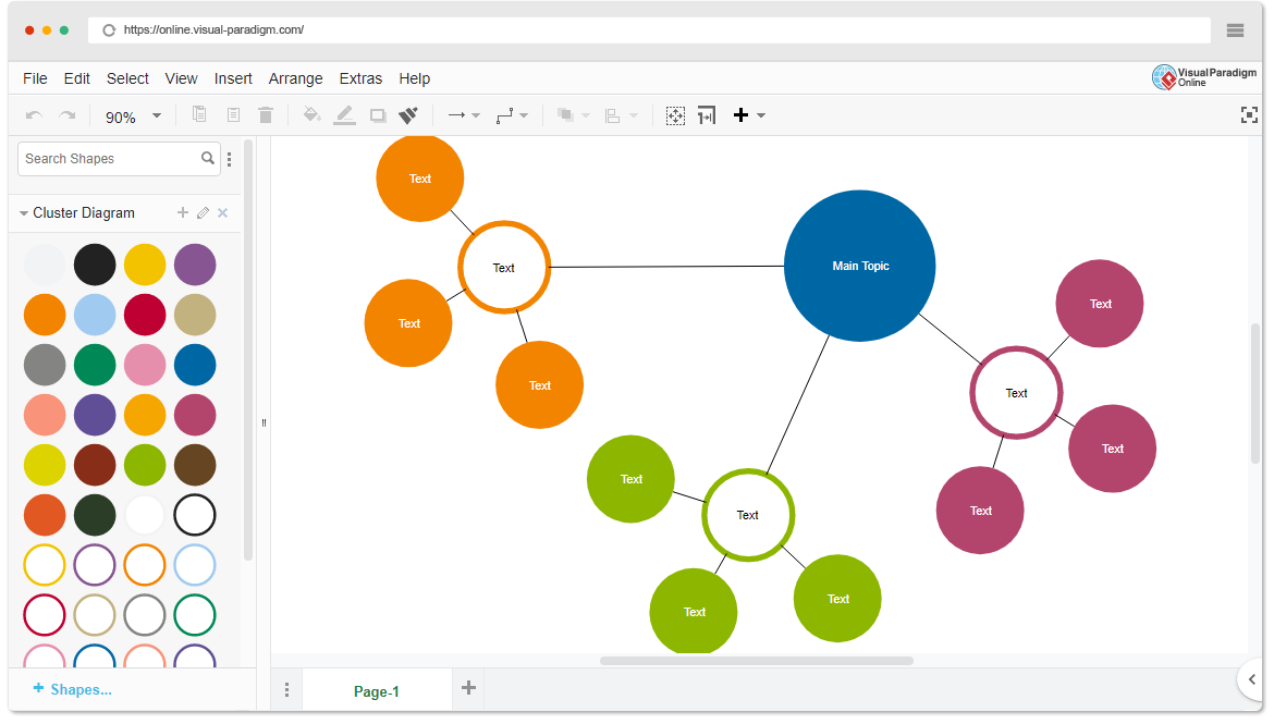 Diagram tool. Кластерная диаграмма. Кластер POWERPOINT. Древовидная кластерная диаграмма. Кластеризация диаграмма локтя.