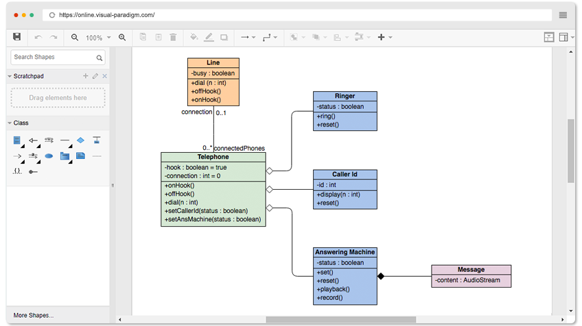 Диаграмма классов visual studio